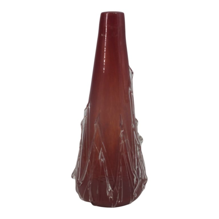 Vintage Murano Applied Glass Art Glass Vase (1 of 4)