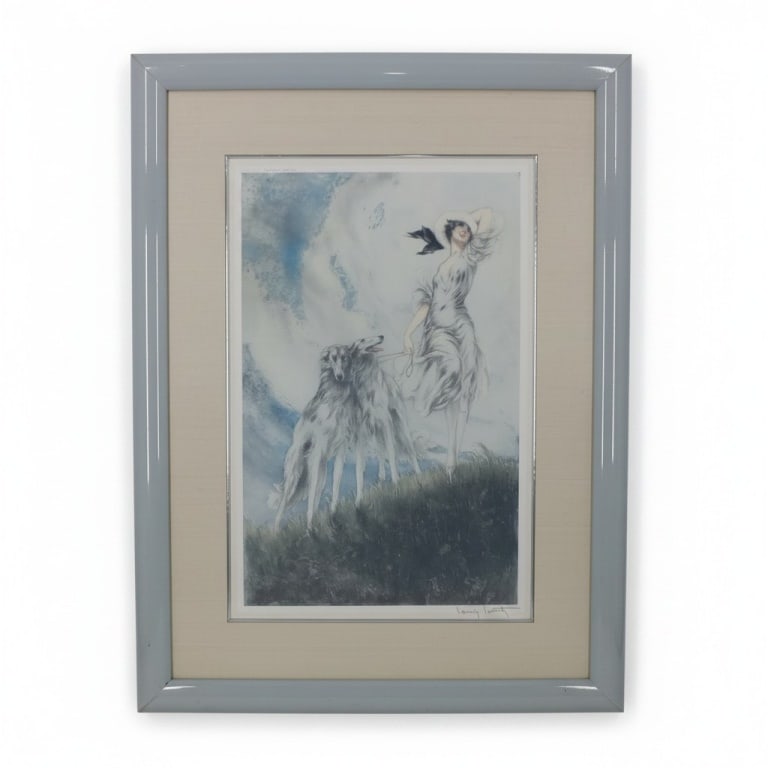 Louis Icart Offset Lithograph "Joy of Life" (1 of 6)