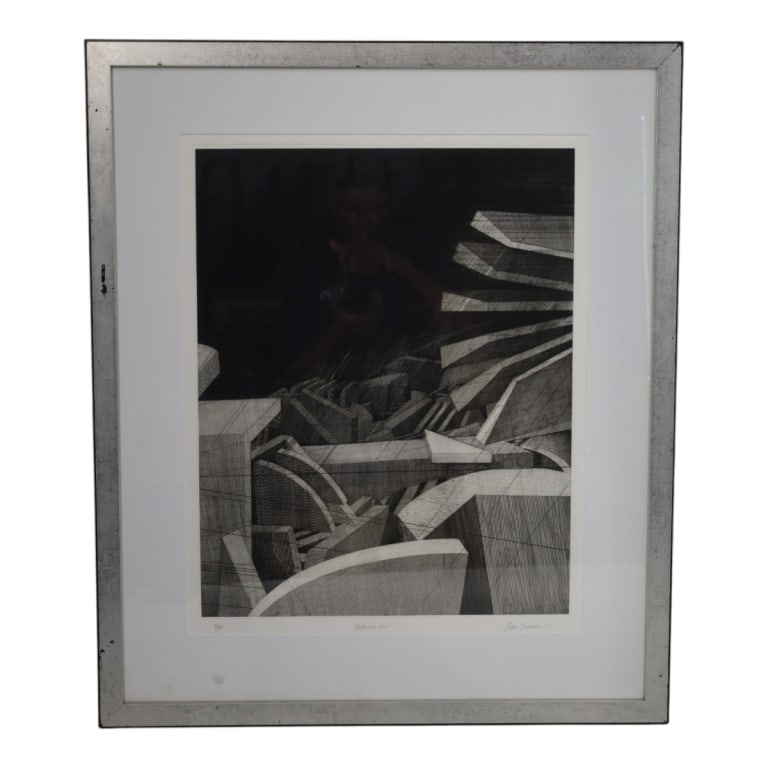 Evan Summer Intaglio "Nocturn VIII" S/N (1 of 6)