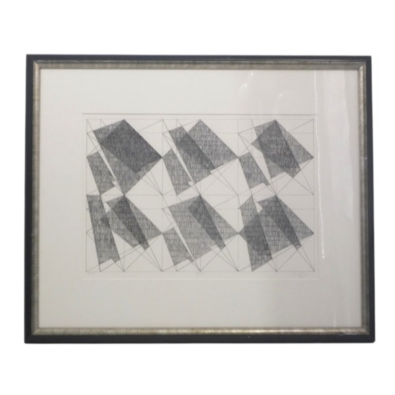 Jack Tworkov Lithograph ''T. L. #6'', 1978 (1 of 5)