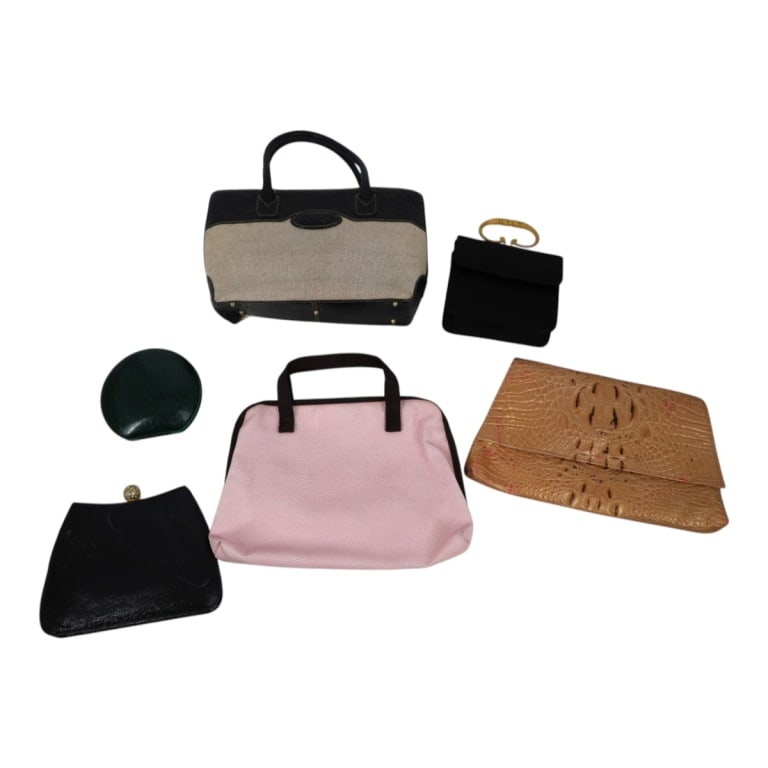 Six (6) Vintage Handbags & Accessories (1 of 7)