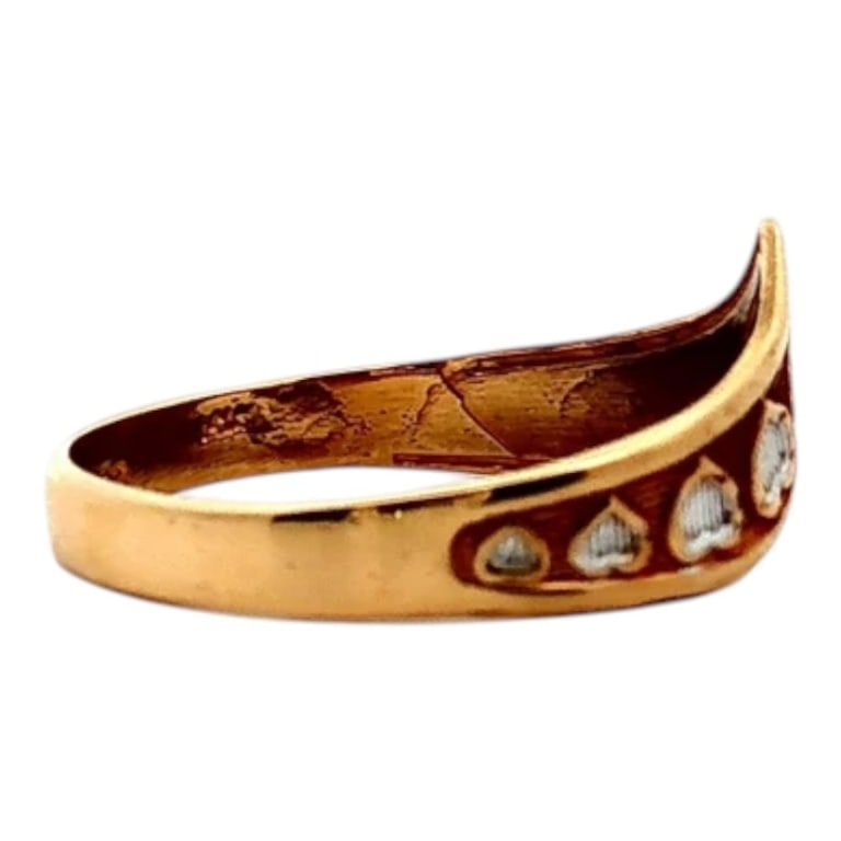 Vintage 14K Stackable Ring - 4