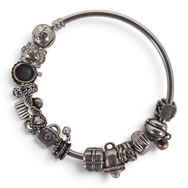 Three (3) Pandora .925 Charm Bracelets - 4
