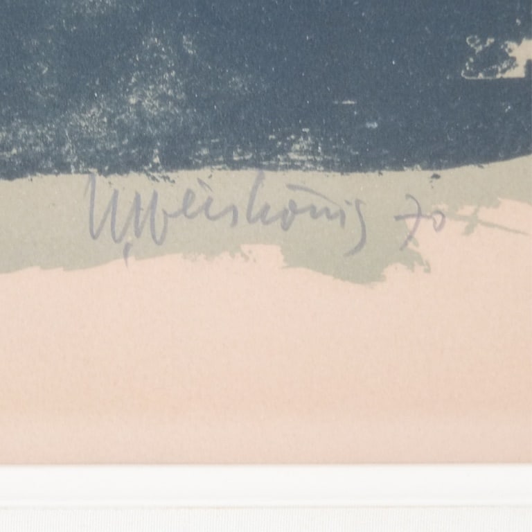 Large 20th Century Lithograph - 4