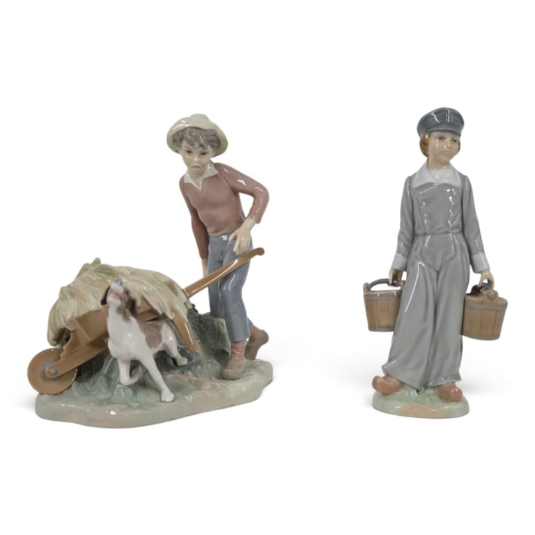 Two Lladro Porcelain Figurines #4852 & #4811 (1 of 6)