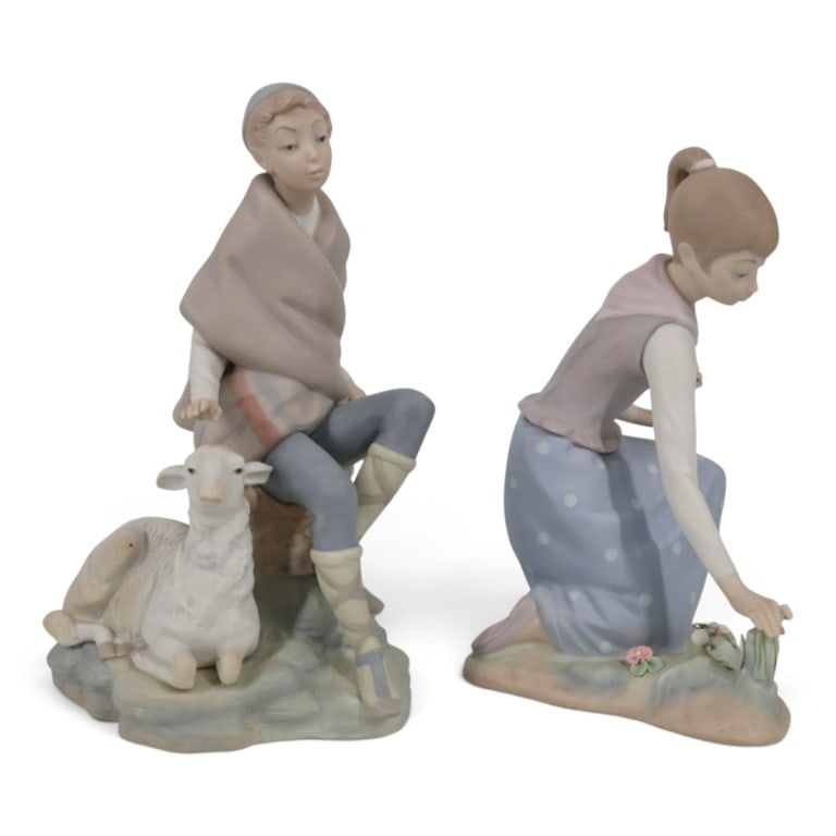 Two Lladro Porcelain Figurines #4817 & #1172 (1 of 5)