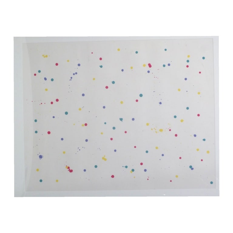Possibly Herman de Vries Screen Print "Splatter" - 2