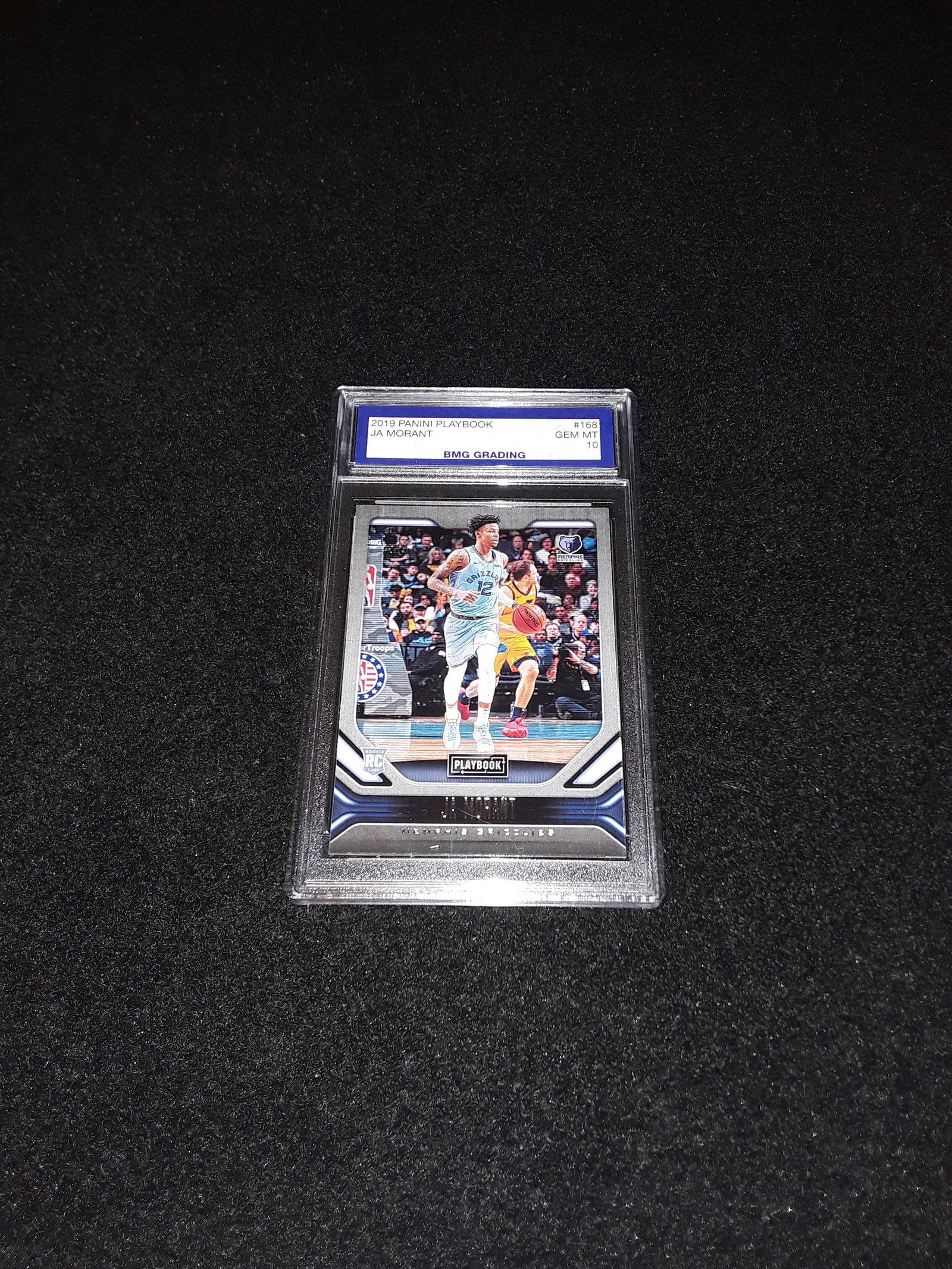 2019 Panini Playbook Ja Morant GEM MT 10 (1 of 1)