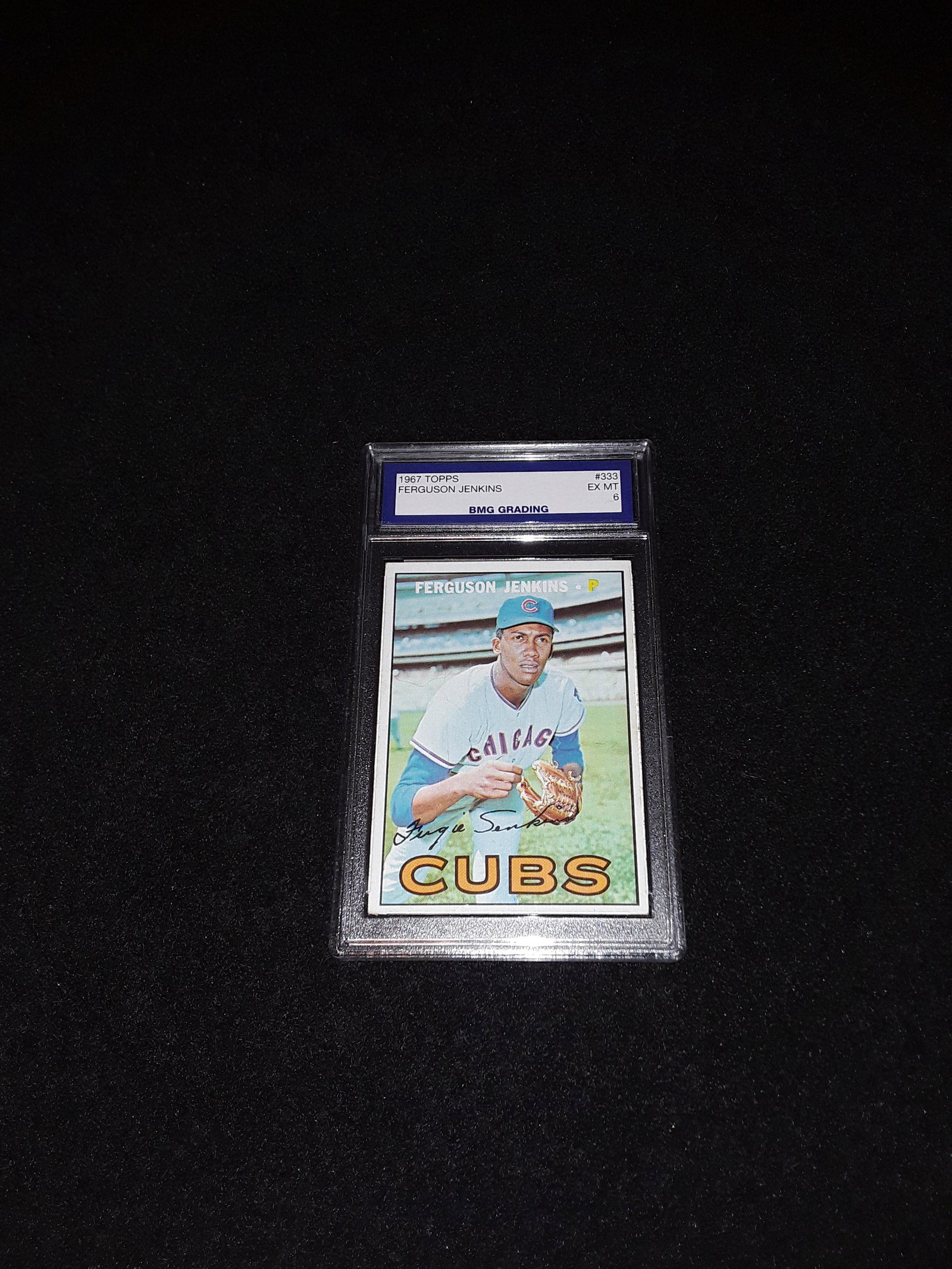 1967 Topps Ferguson Jenkins EX MT 6 (1 of 1)