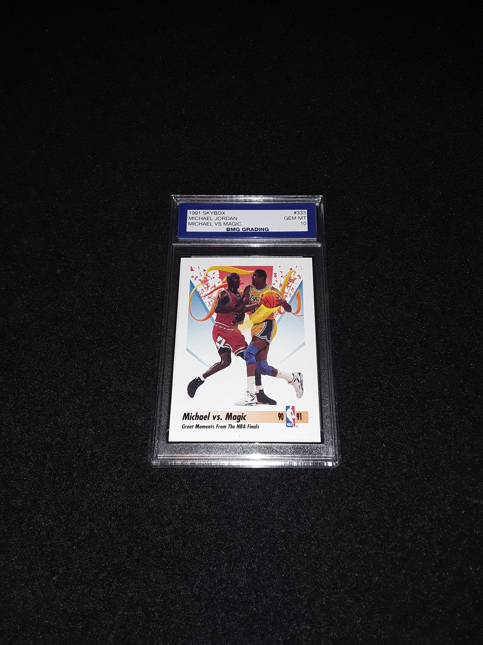 1991 Sky Box Michael Vs. Magic GEM MT 10 (1 of 1)