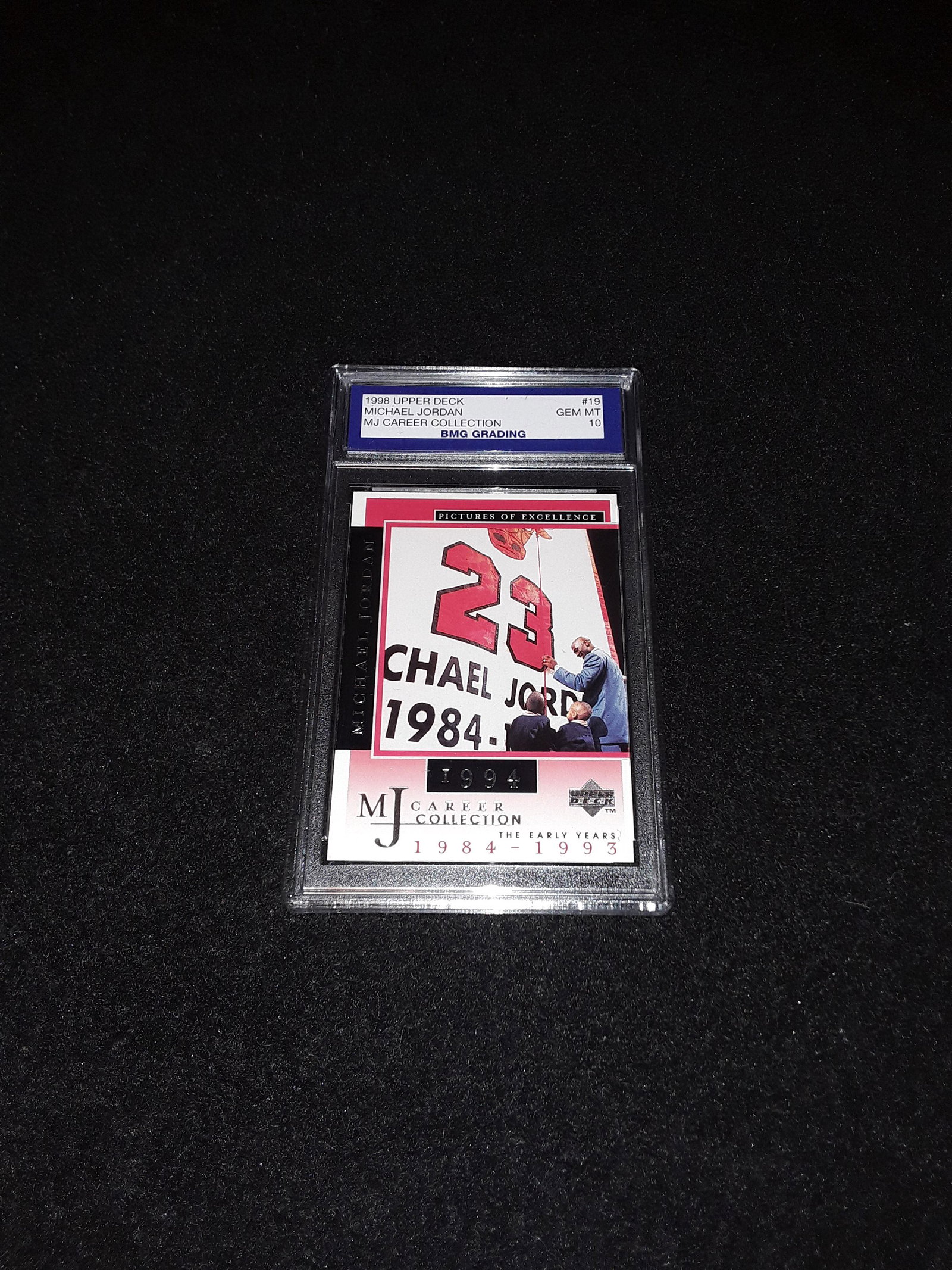 1998 Upper Deck Michael Jordan GEM MT 10 (1 of 1)
