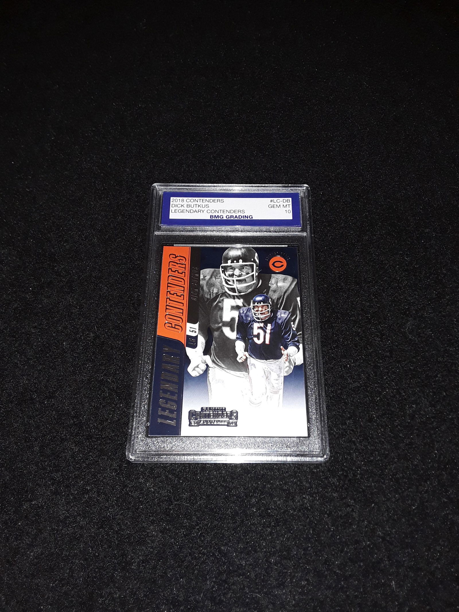 2018 Contenders DICK BUTKUS, GEM MT 10 (1 of 1)