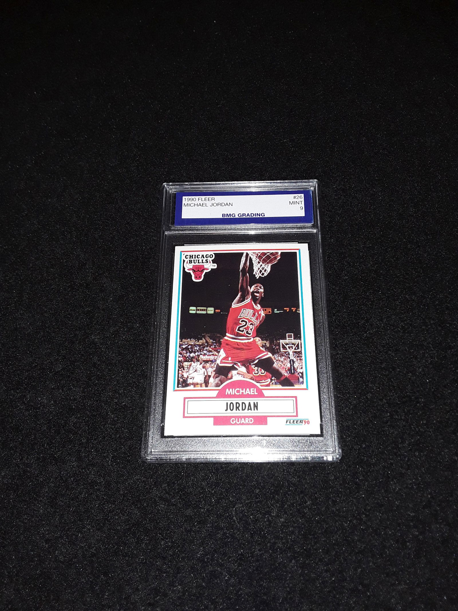 MICHAEL JORDAN, 1990 Fleer, GEM MT 10 (1 of 1)