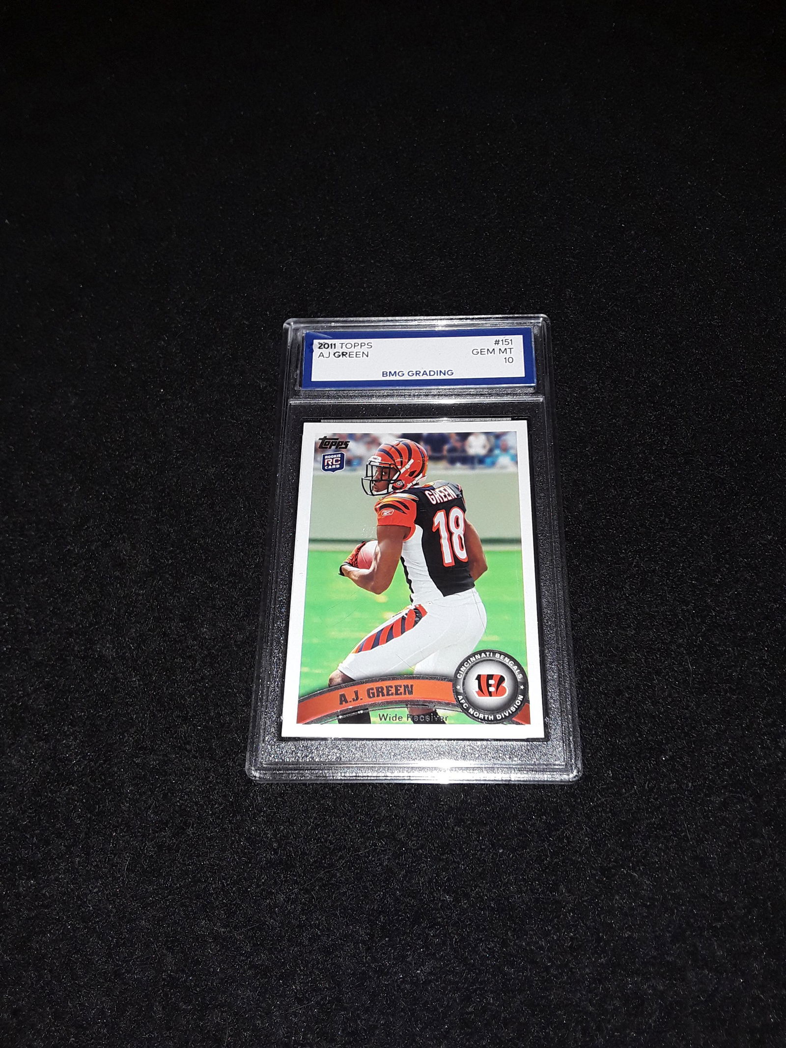 2011 Topps, AJ GREEN, GEM MT 10 (1 of 1)
