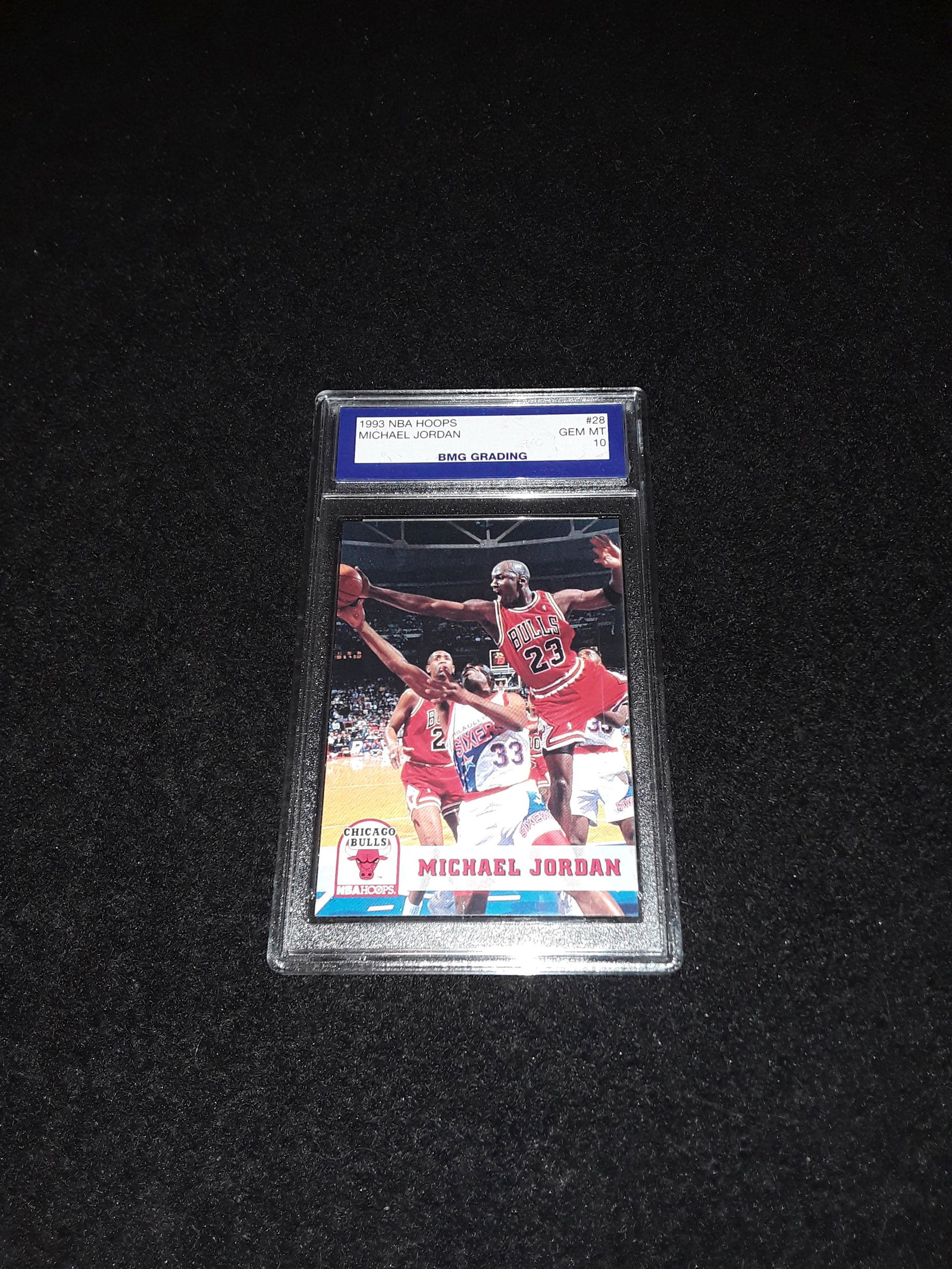 1993 NBA Hoops, MICHAEL JORDAN, GEM MT 10 (1 of 1)
