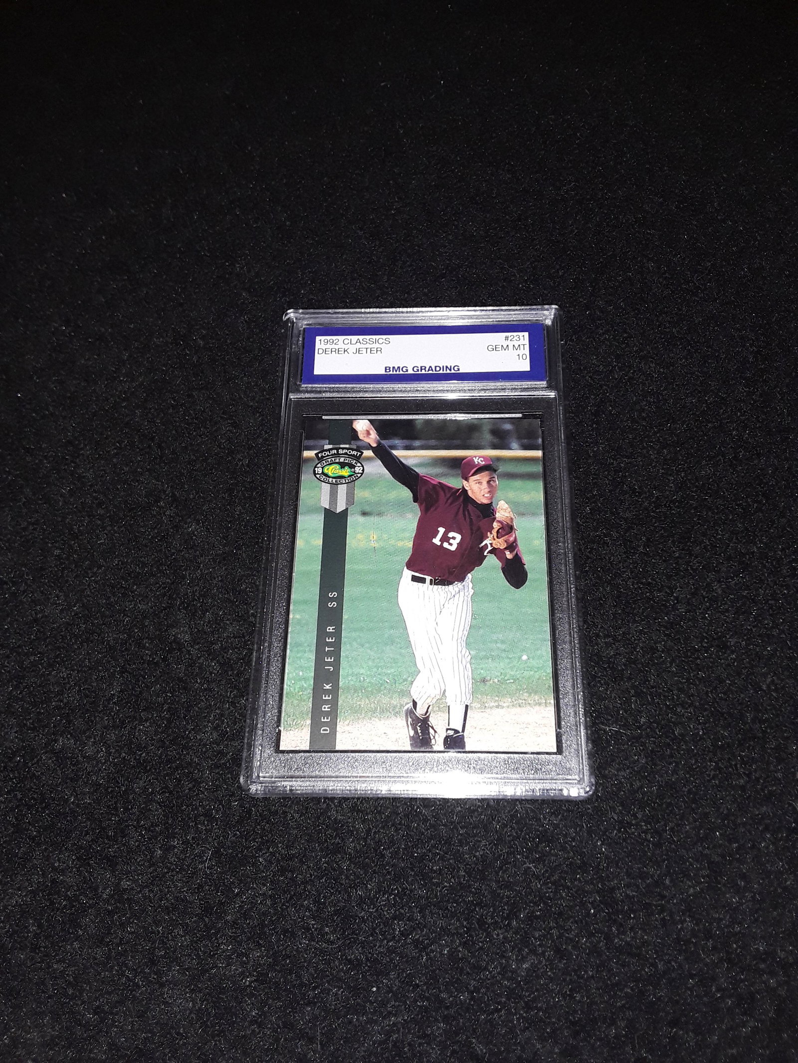 DEREK JETER, 1992 Classics, GEM MT 10 (1 of 1)
