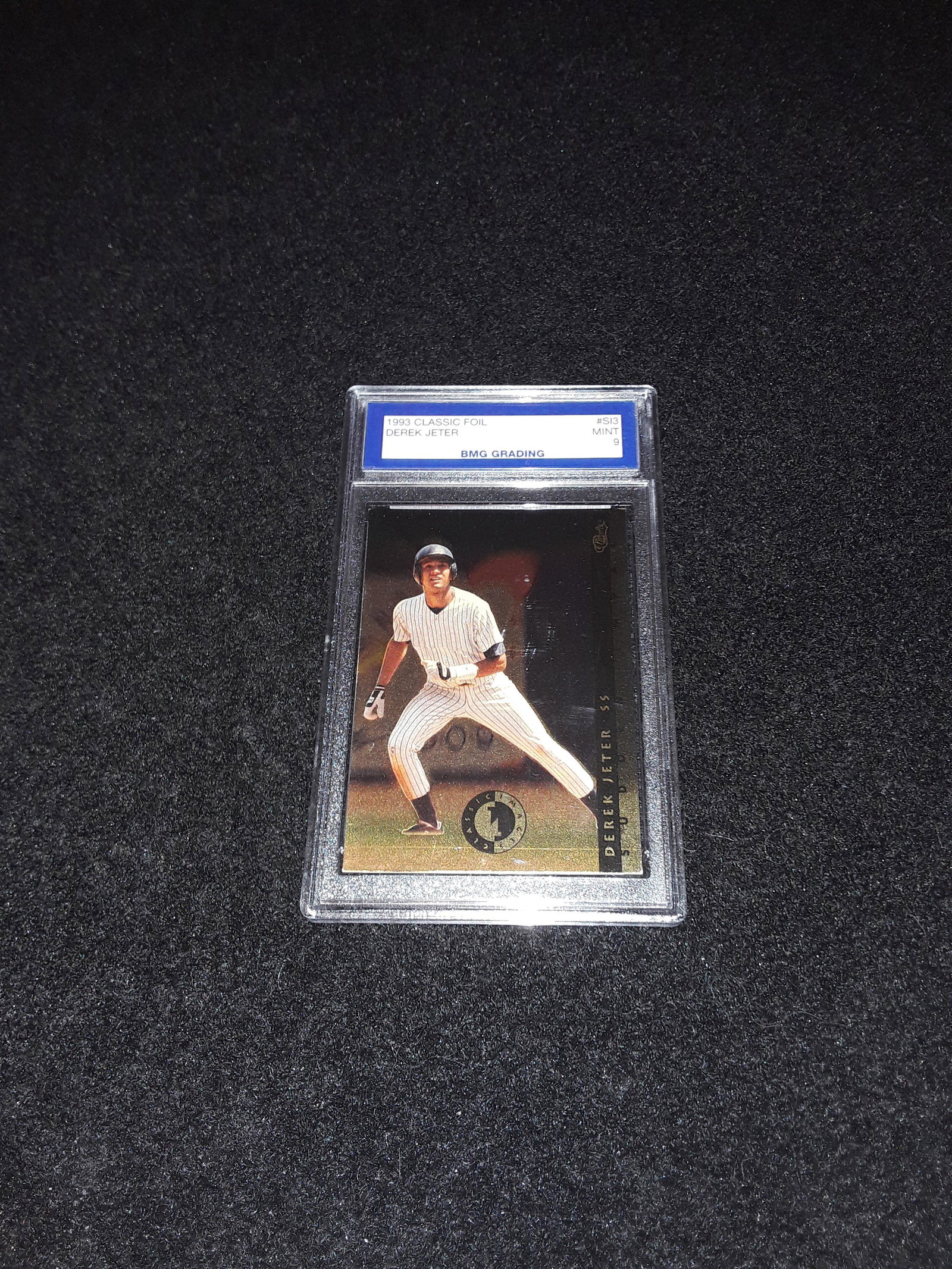 DEREK JETER, 1993 Classic Foil, GEM MT 10 (1 of 1)