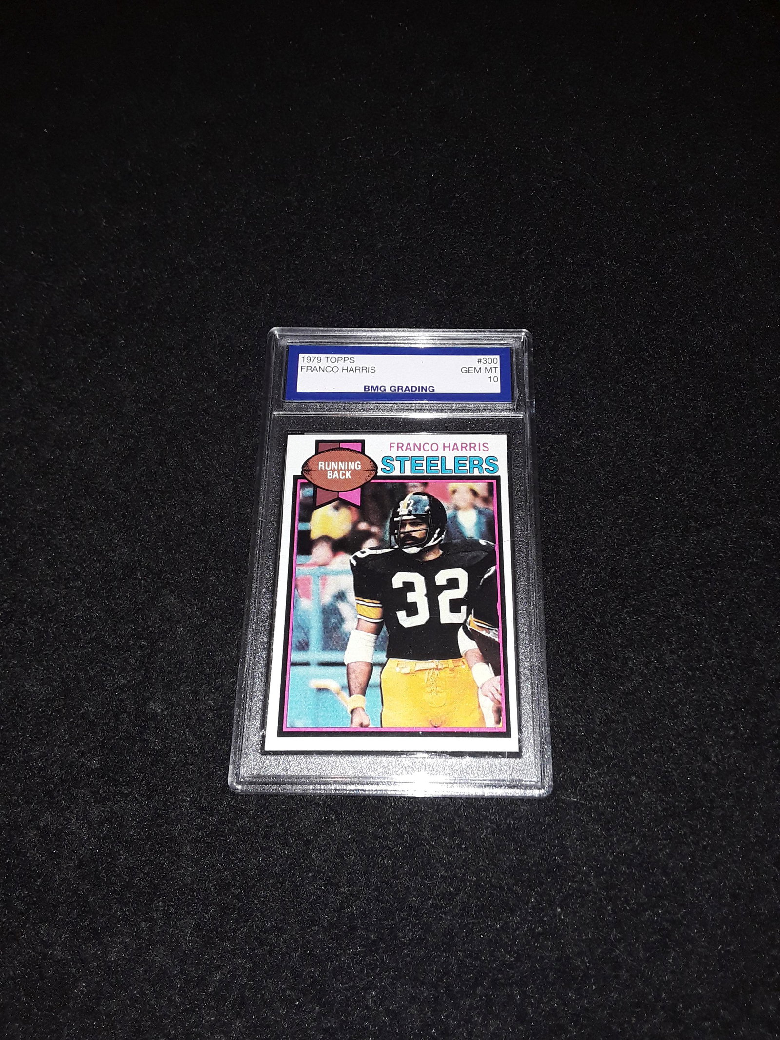 FRANCO HARRIS, 1979 Topps, Steelers, GEM MT 10: GEM MT 10