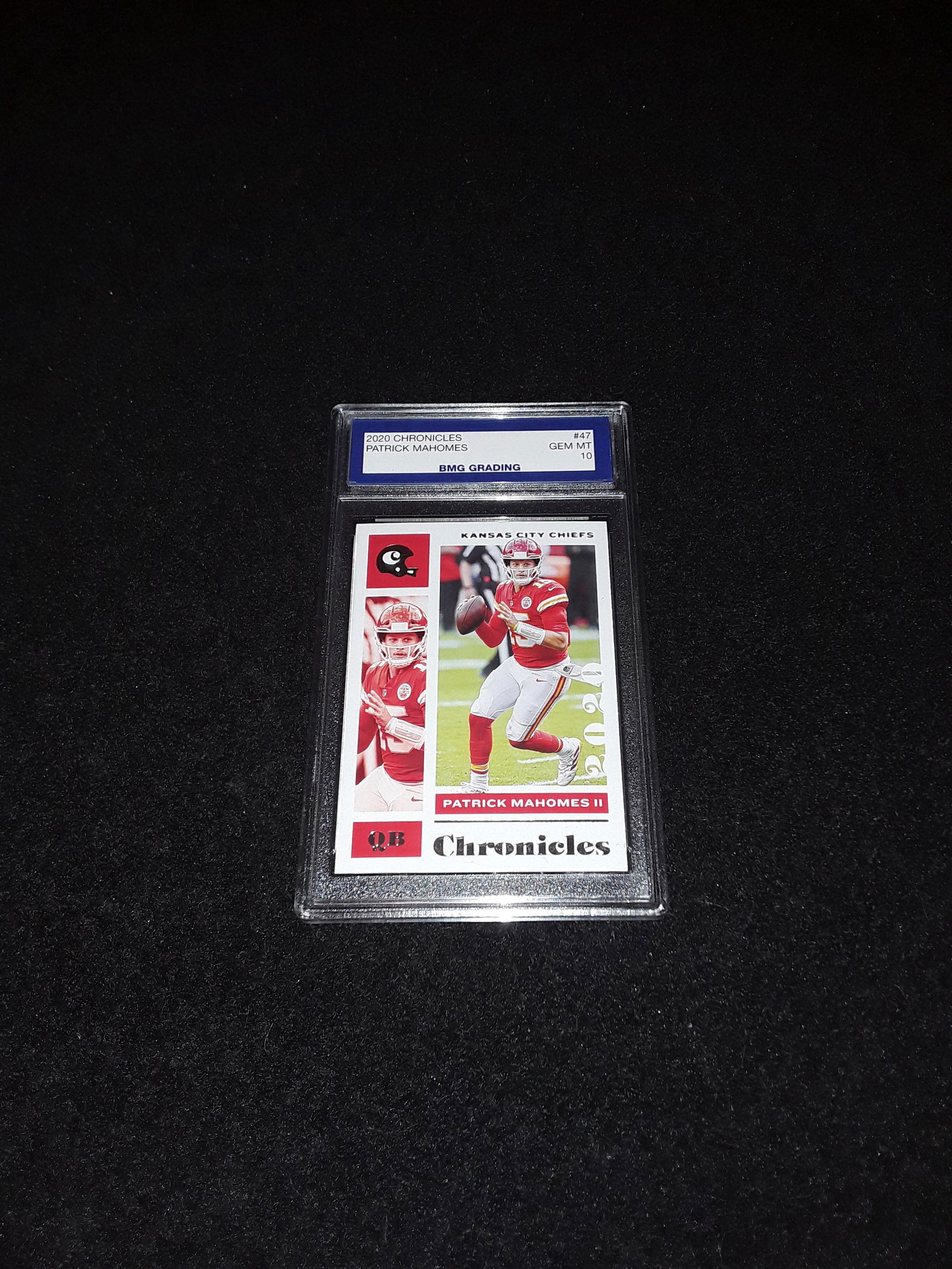 PATRICK MAHOMES, 2020 Chronicles, GEM MT 10 (1 of 1)