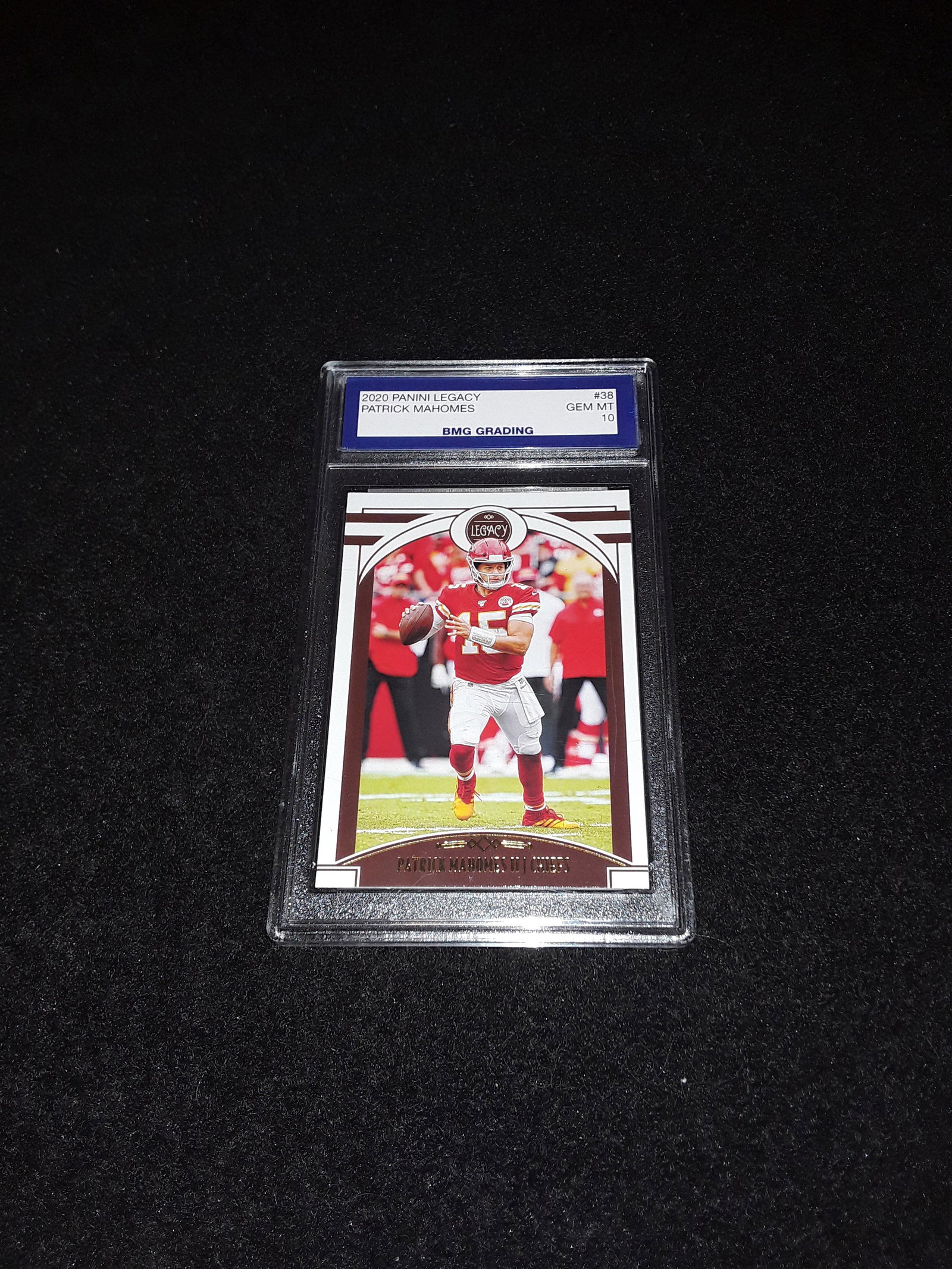 2020 Panini Legacy PATRICK MAHOMES, GEM MT 10 (1 of 1)