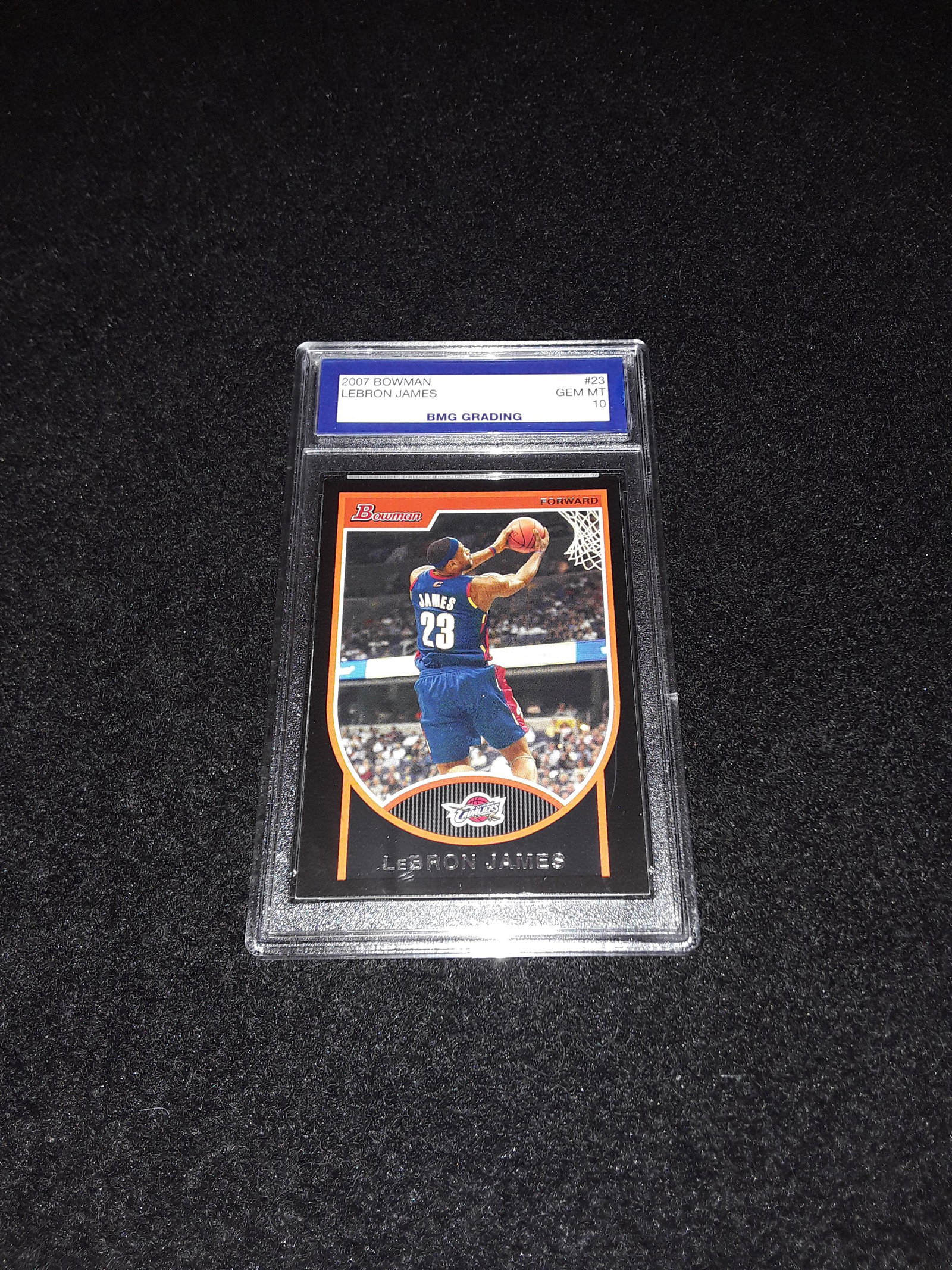 GEM MT 10 Lebron James 2007 Bowman (1 of 1)