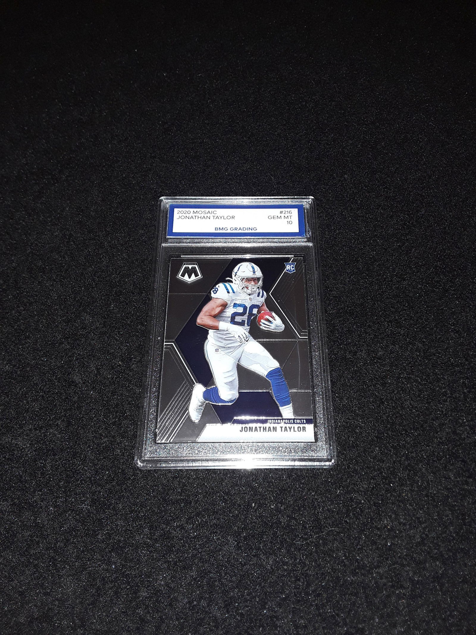 2020 Mosaic Jonathan Taylor GEM MT 10 (1 of 1)