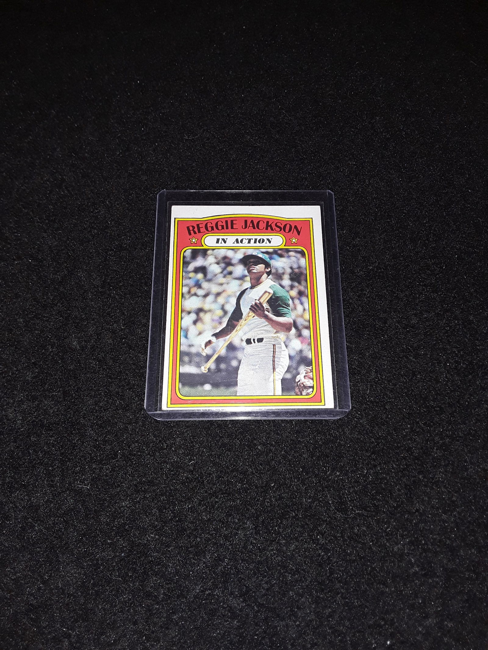 1972 Topps Reggie Jackson (1 of 1)