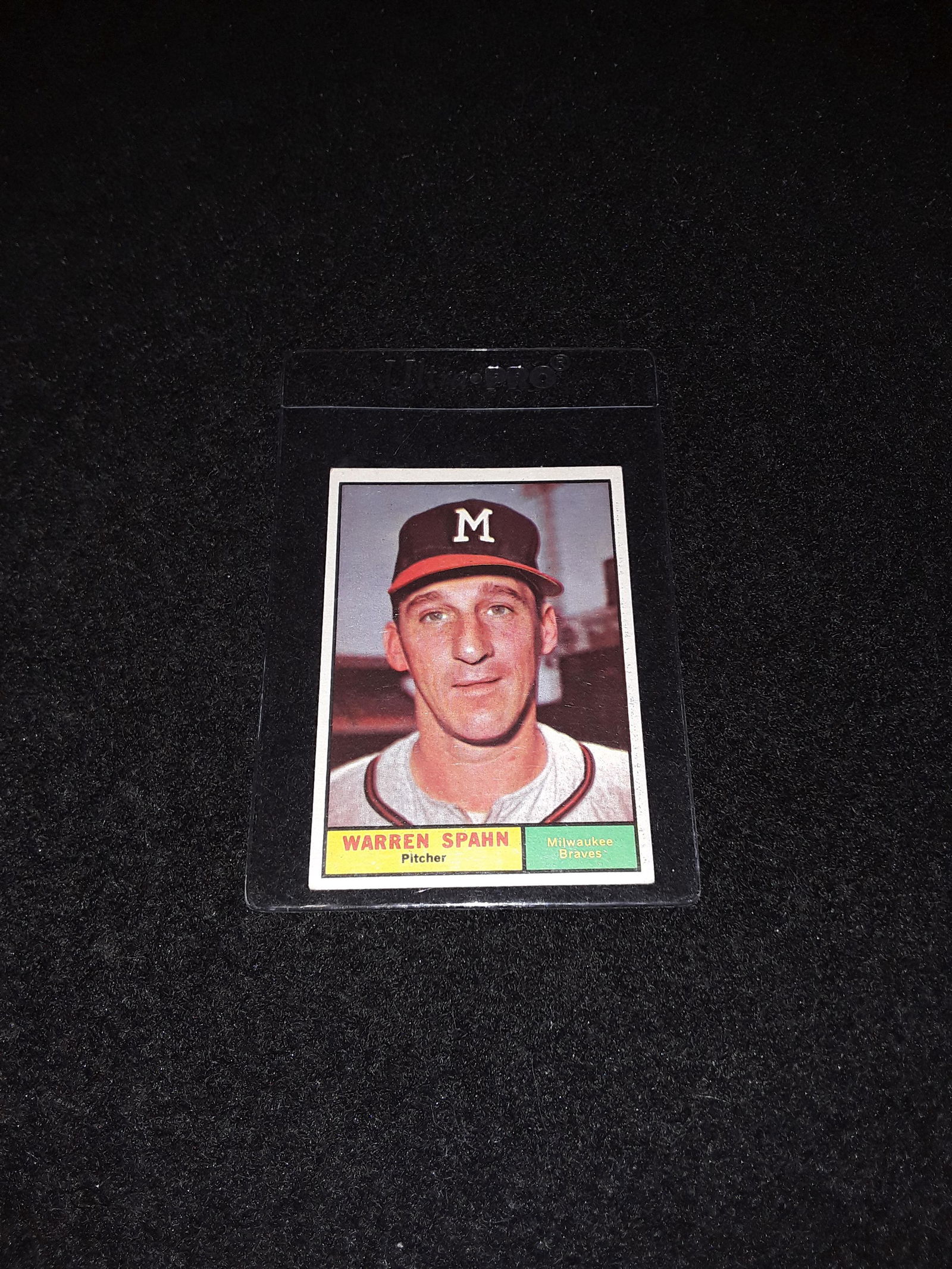 1961 Topps Warren Spahn (1 of 1)