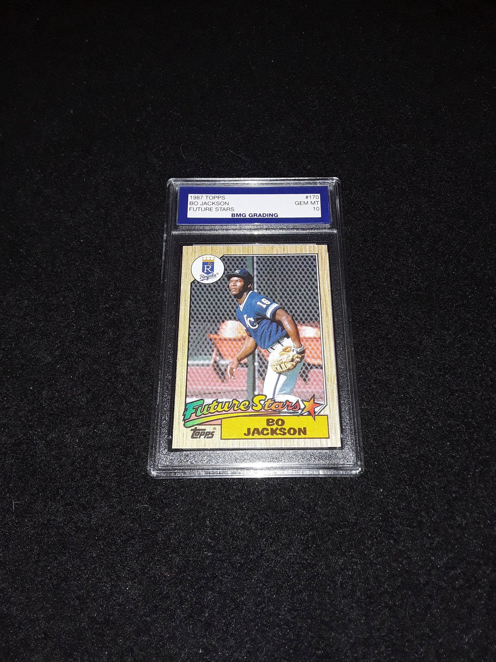 1986 Topps Bo Jackson GEM MT 10 (1 of 1)