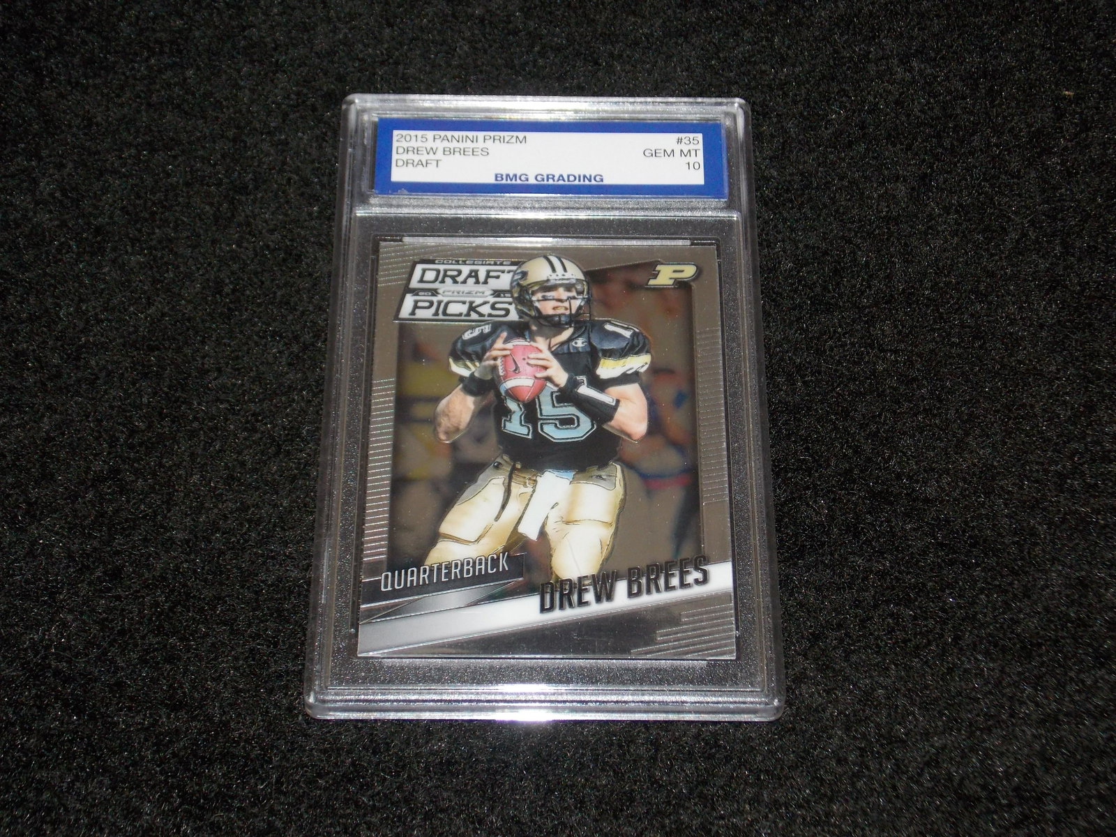 DREW BREES, 2015 Panini PRIZM, GEM MT 10 (1 of 1)