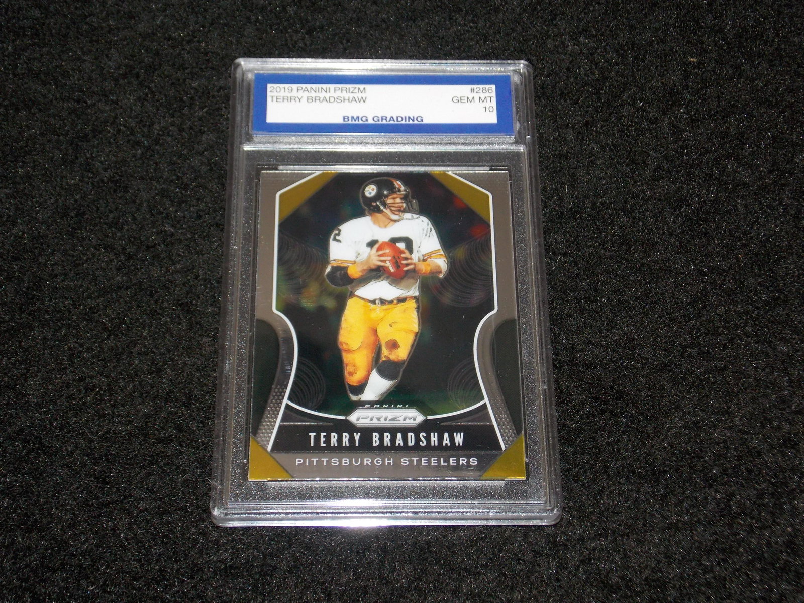 TERRY BRADSHAW, 2019 Panini PRIZM, GEM MT 10 (1 of 1)