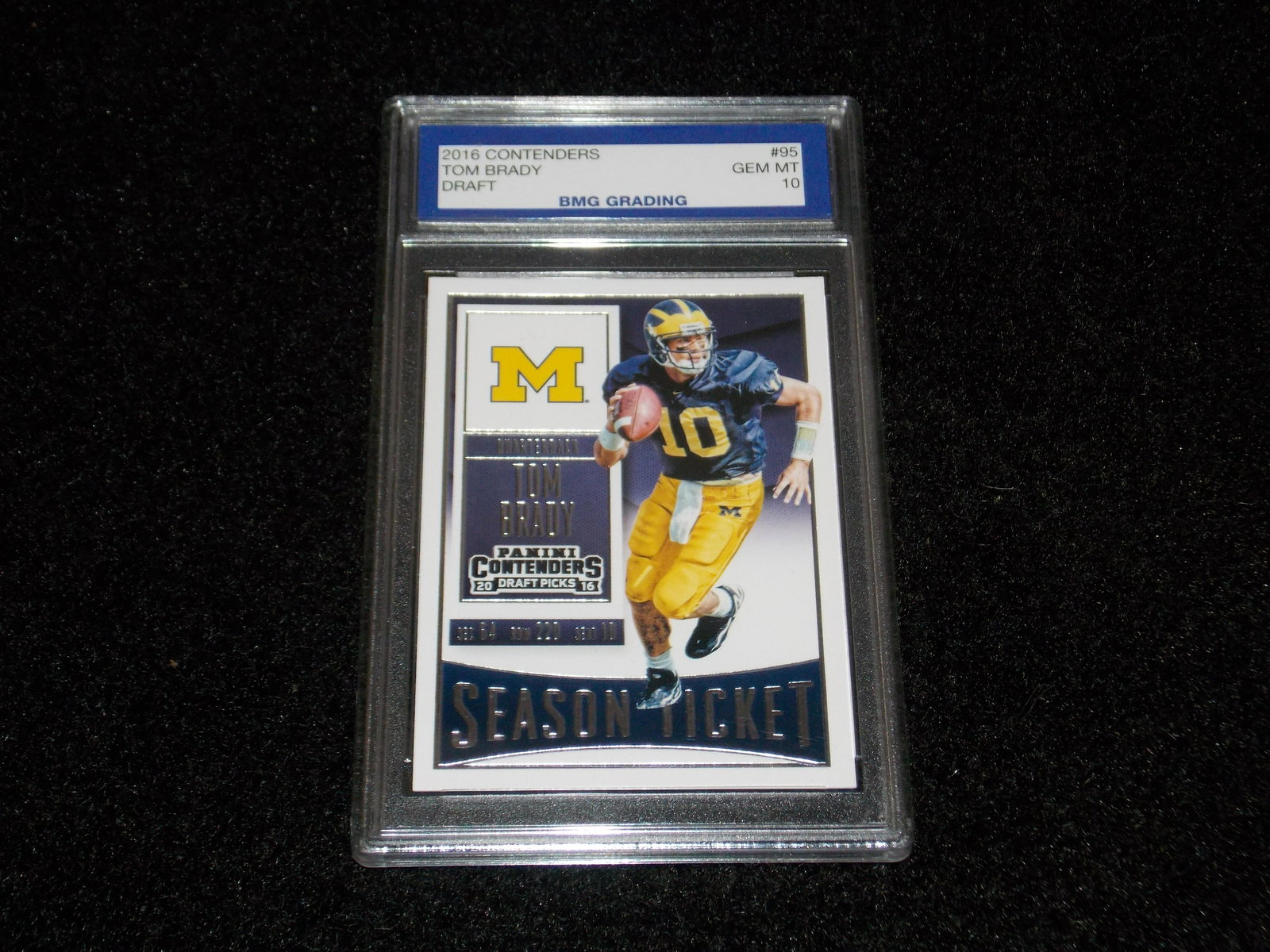 2016 Contenders, TOM BRADY, GEM MT 10 (1 of 1)