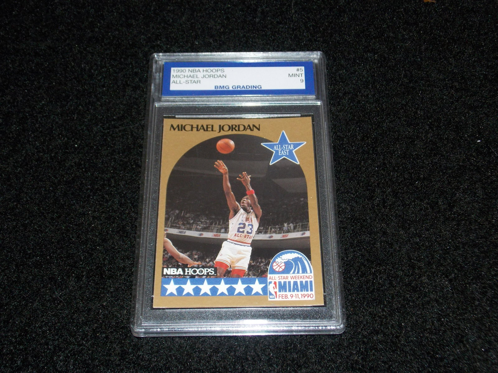 MICHAEL JORDAN, 1990 NBA Hoops, GEM MT 10 (1 of 1)