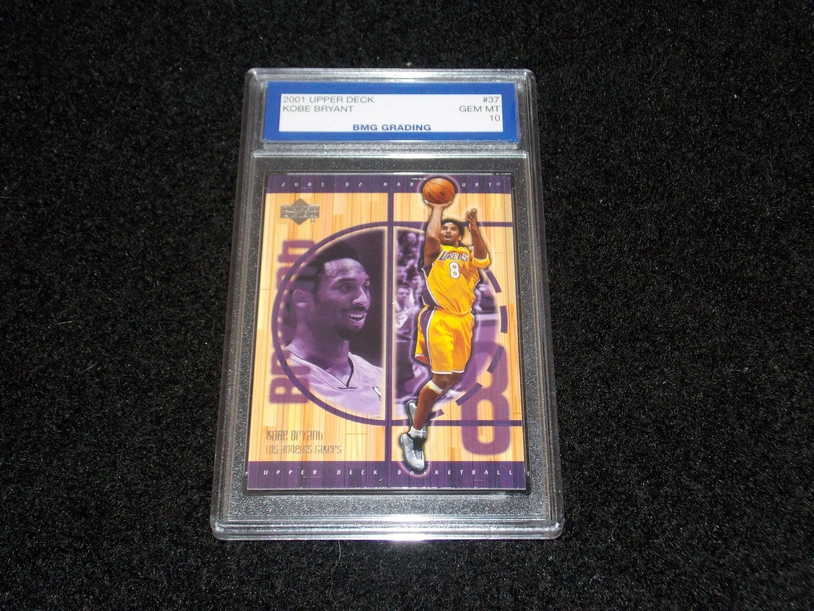 KOBE BRYANT, 2001 Upper Deck, GEM MT 10 (1 of 1)