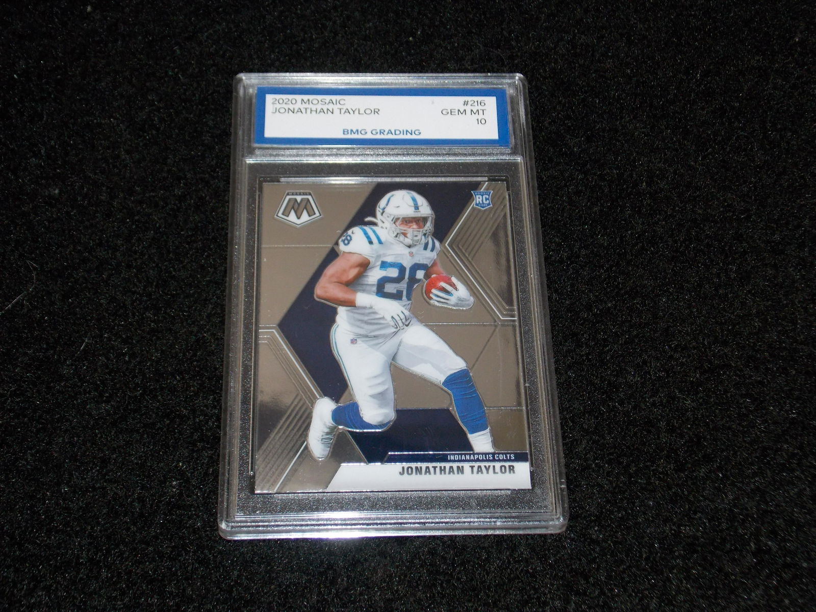 JOHNATHAN TAYLOR, 2020 Mosaic, GEM MT 10 (1 of 1)