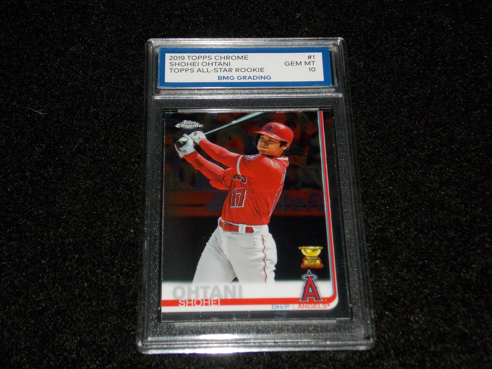 SHOHEI OHTANI, 2019 Topps Chrome, GEM MT 10 (1 of 1)