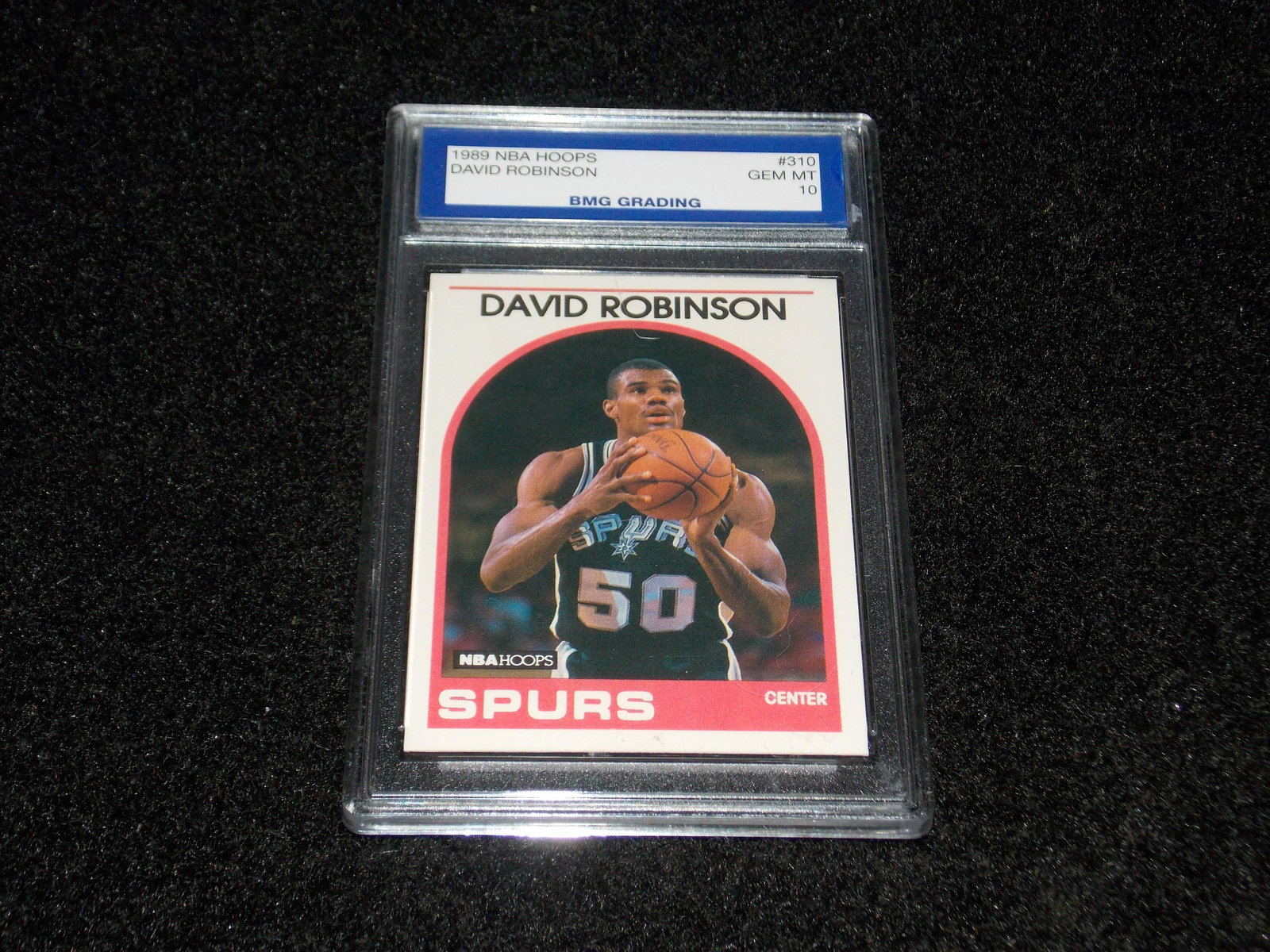 DAVID ROBINSON, 1989 NBA Hoops, GEM MT 10 (1 of 1)