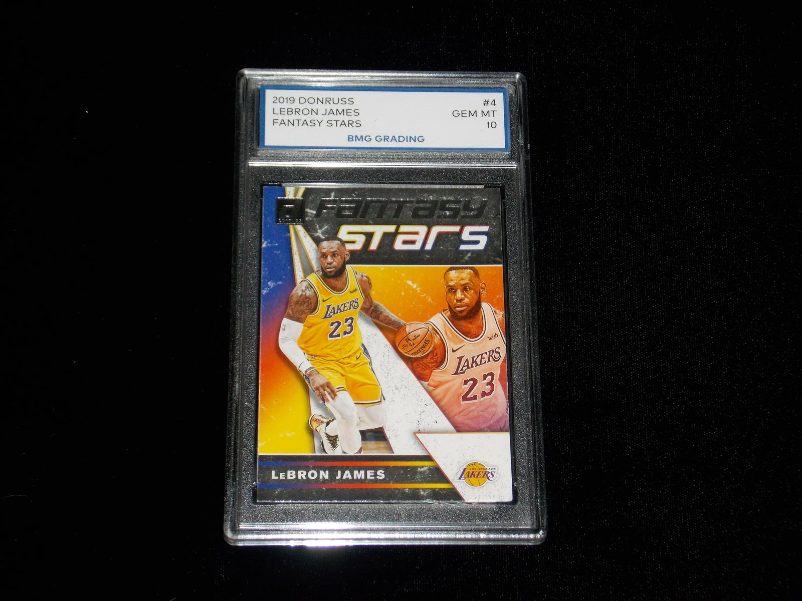 LEBRON JAMES, 2019 Donruss, GEM MT 10 (1 of 1)
