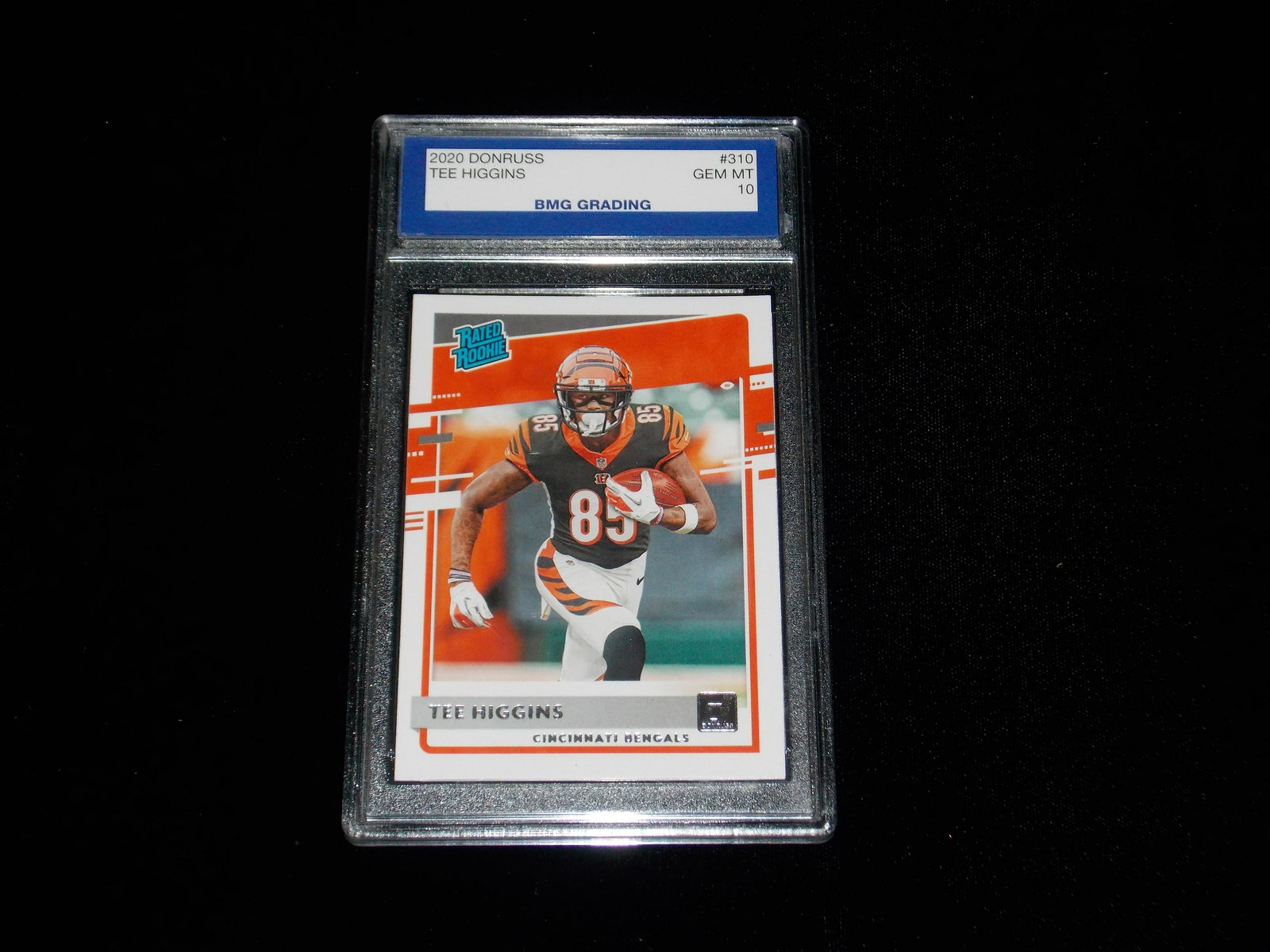 TEE HIGGINS, 2020 Donruss, GEM MT 10 (1 of 1)