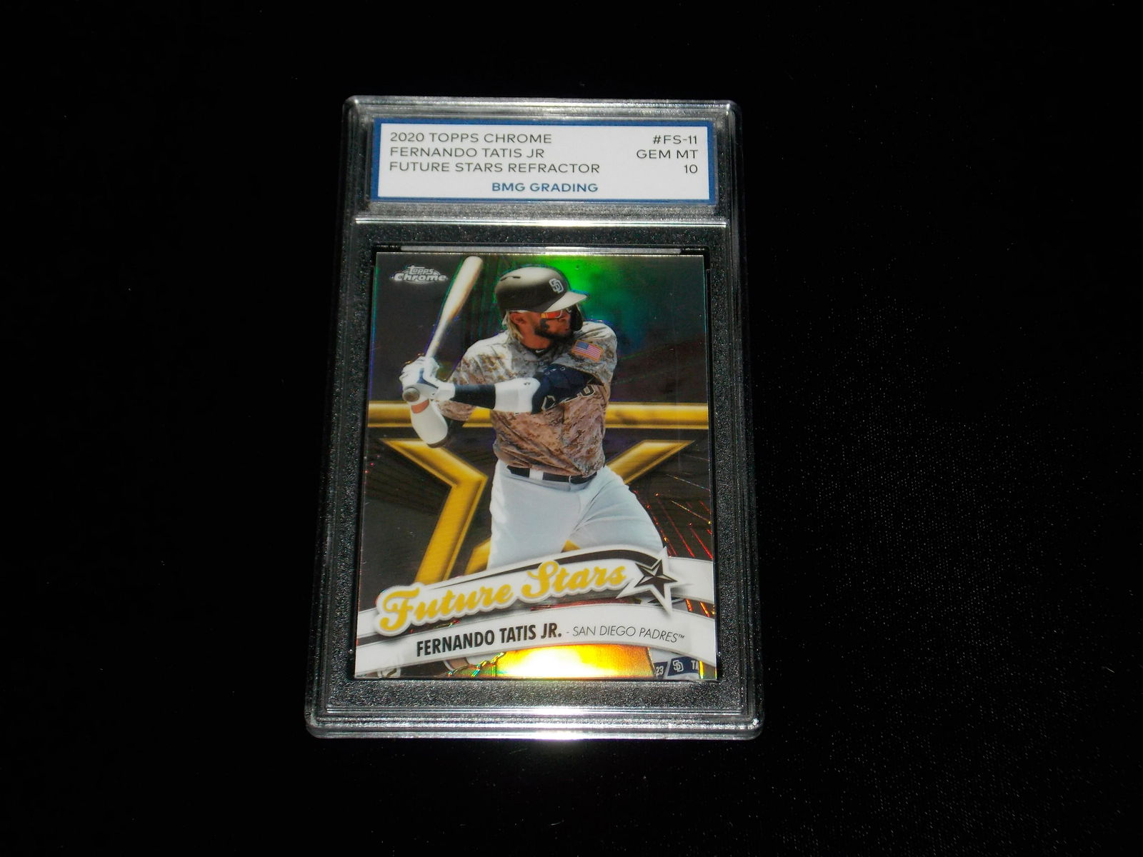 2020 Topps Chrome, FERNANDO TATIS JR, GEM MT 10 (1 of 1)