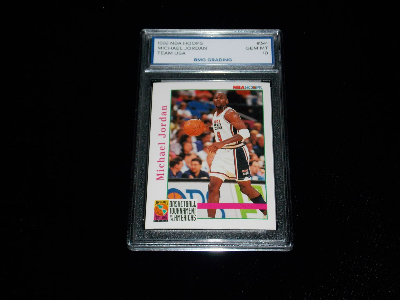 Michael Jordan, 1992, NBA Hoops, GEM MT 10 (1 of 1)