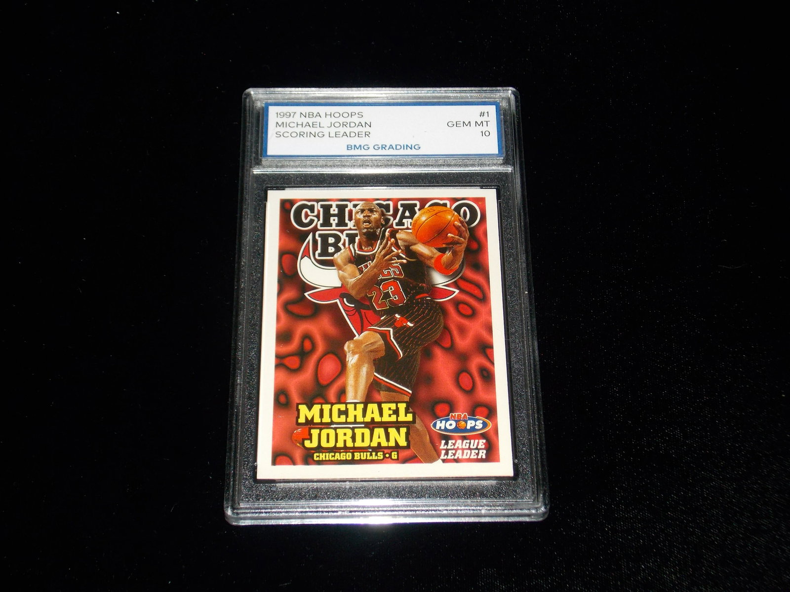Michael Jordan, 1997 NBA Hoops, GEM MT 10 (1 of 1)