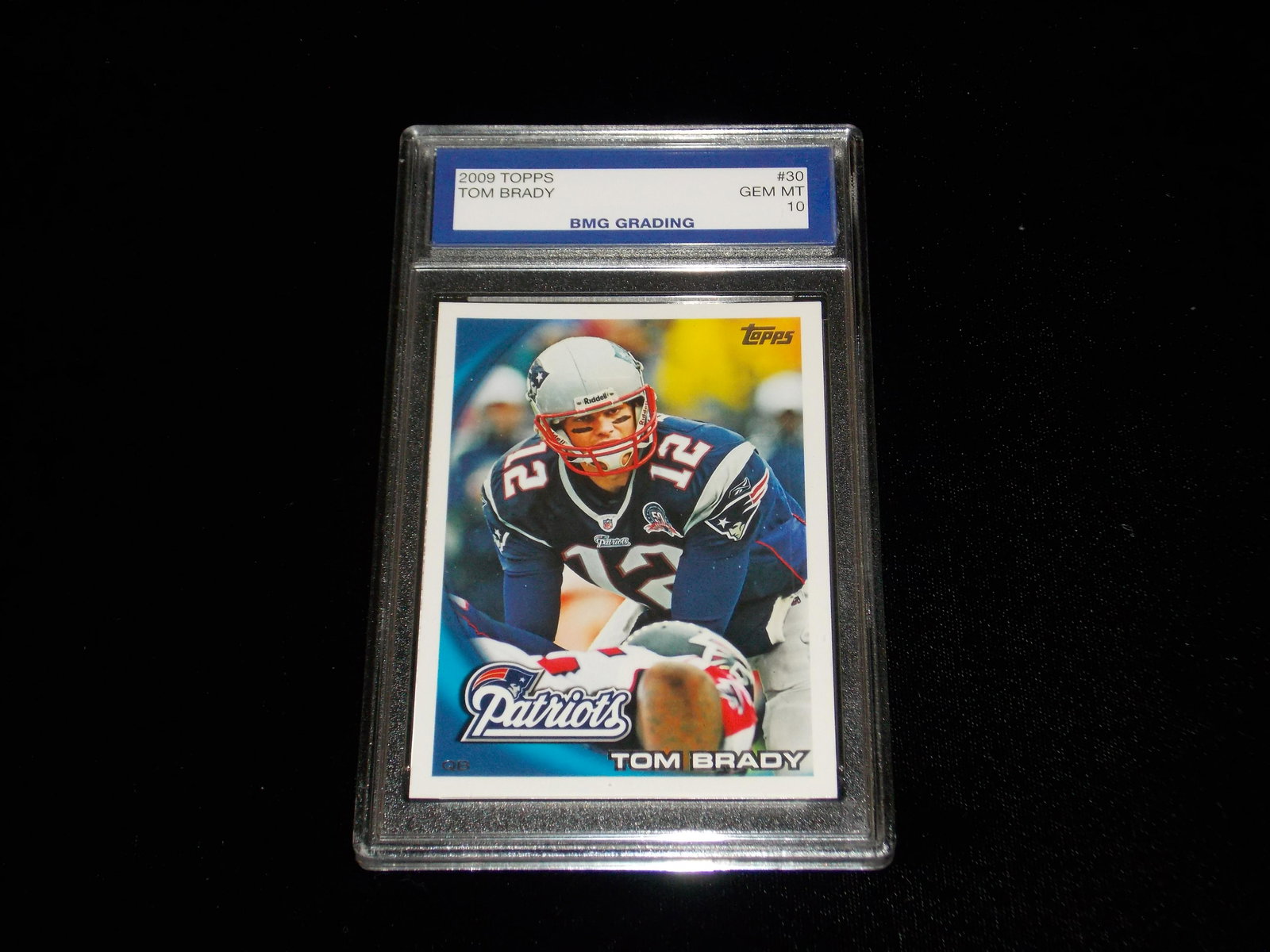 2009 Topps, Tom Brady, GEM MT 10 (1 of 1)
