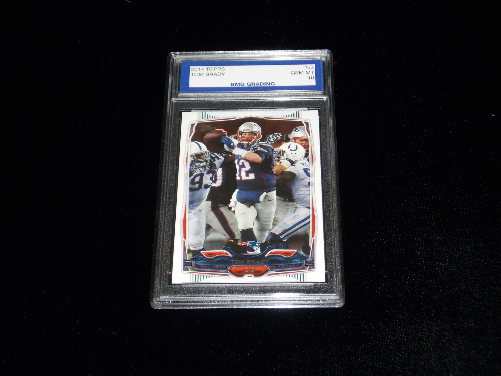 2014 Topps, TOM BRADY, GEM MT 10 (1 of 1)