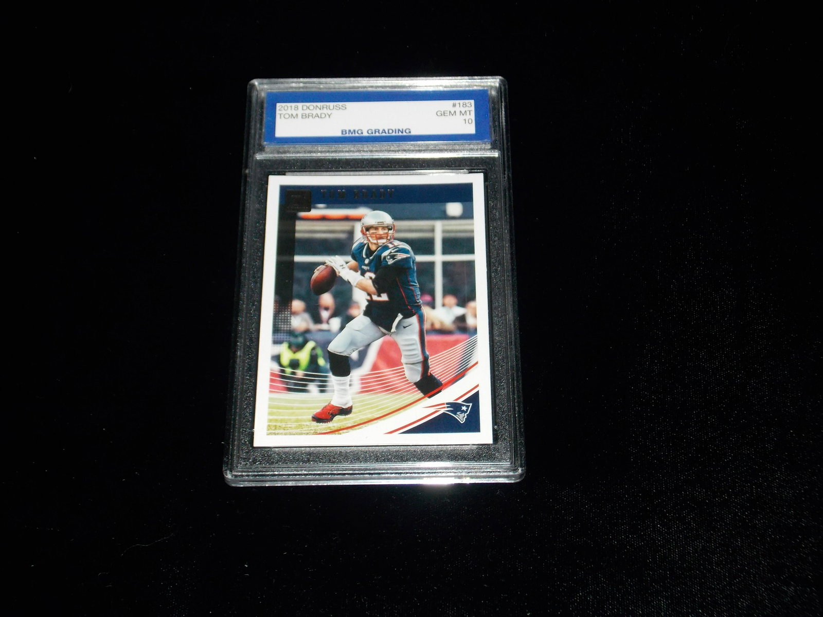 2018 Donruss, TOM BRADY, GEM MT 10 (1 of 1)