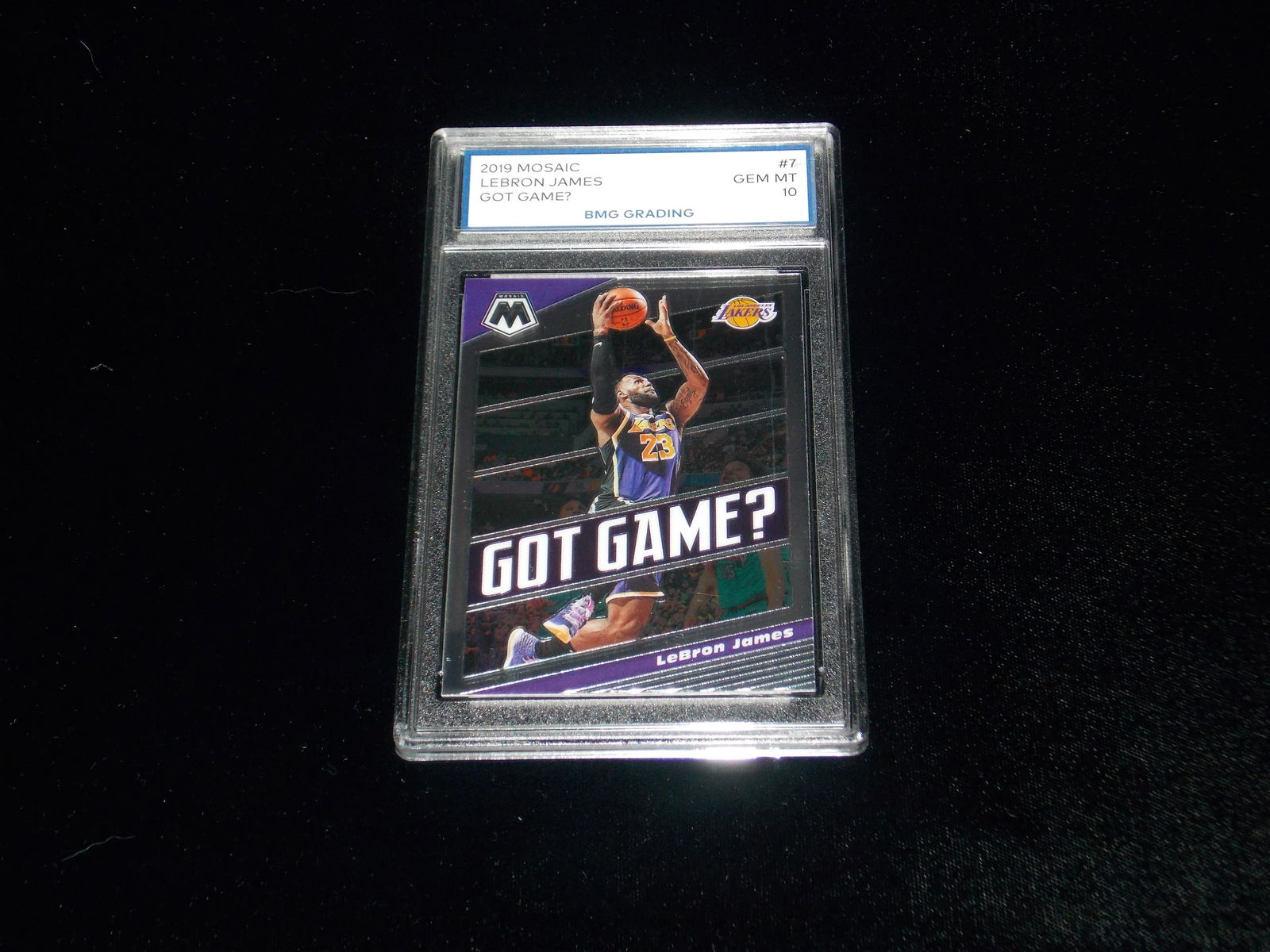 Lebron James, 2019 Mosaic, GEM MT 10 (1 of 1)
