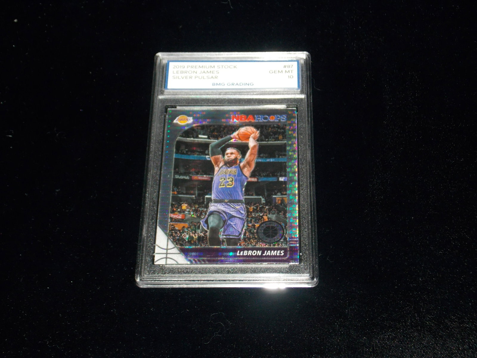 2019 Premium Stock, LEBRON JAMES, GEM MT 10 (1 of 1)