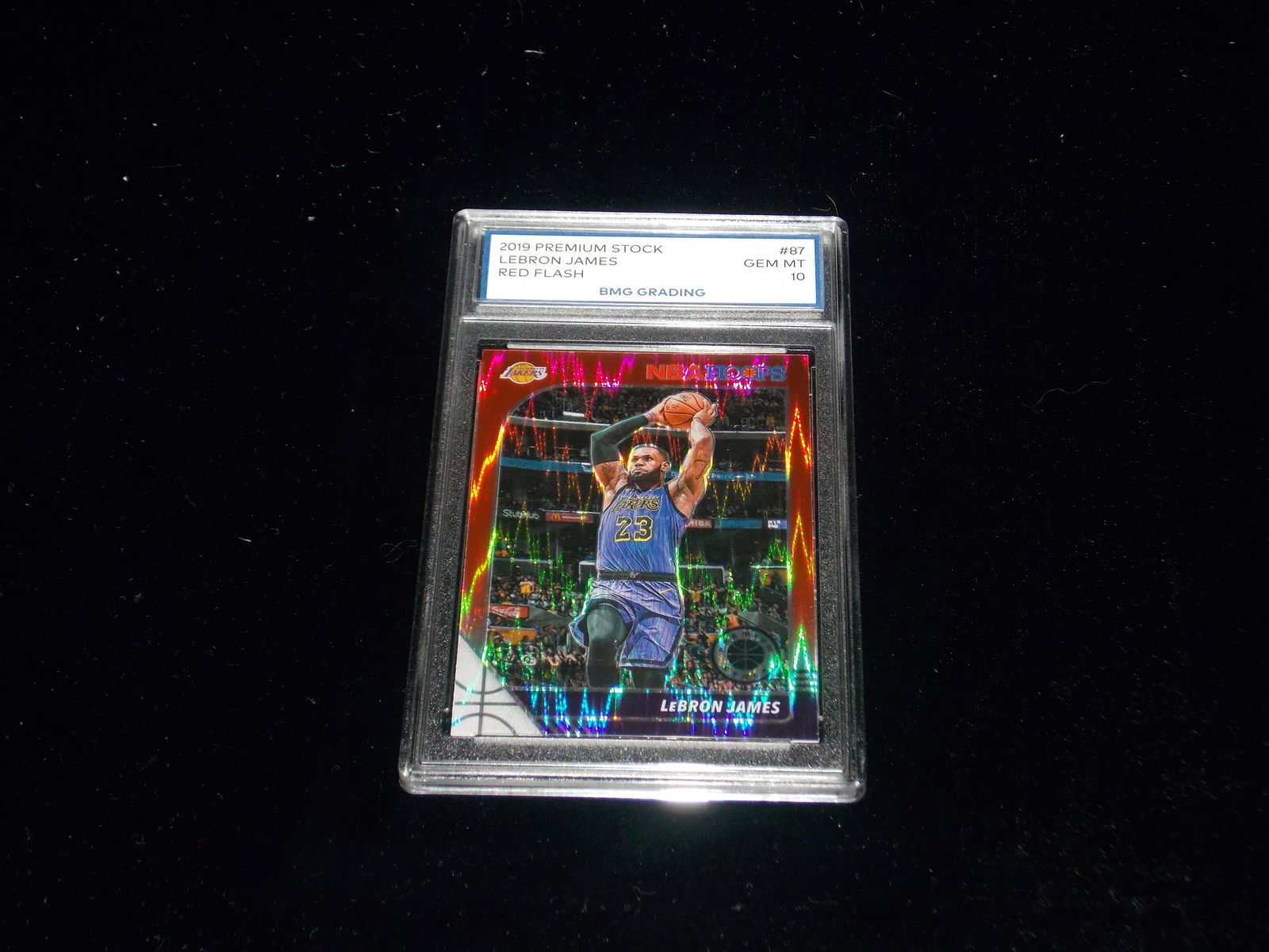 2019 Premium Stock, LEBRON JAMES, GEM MT 10 (1 of 1)