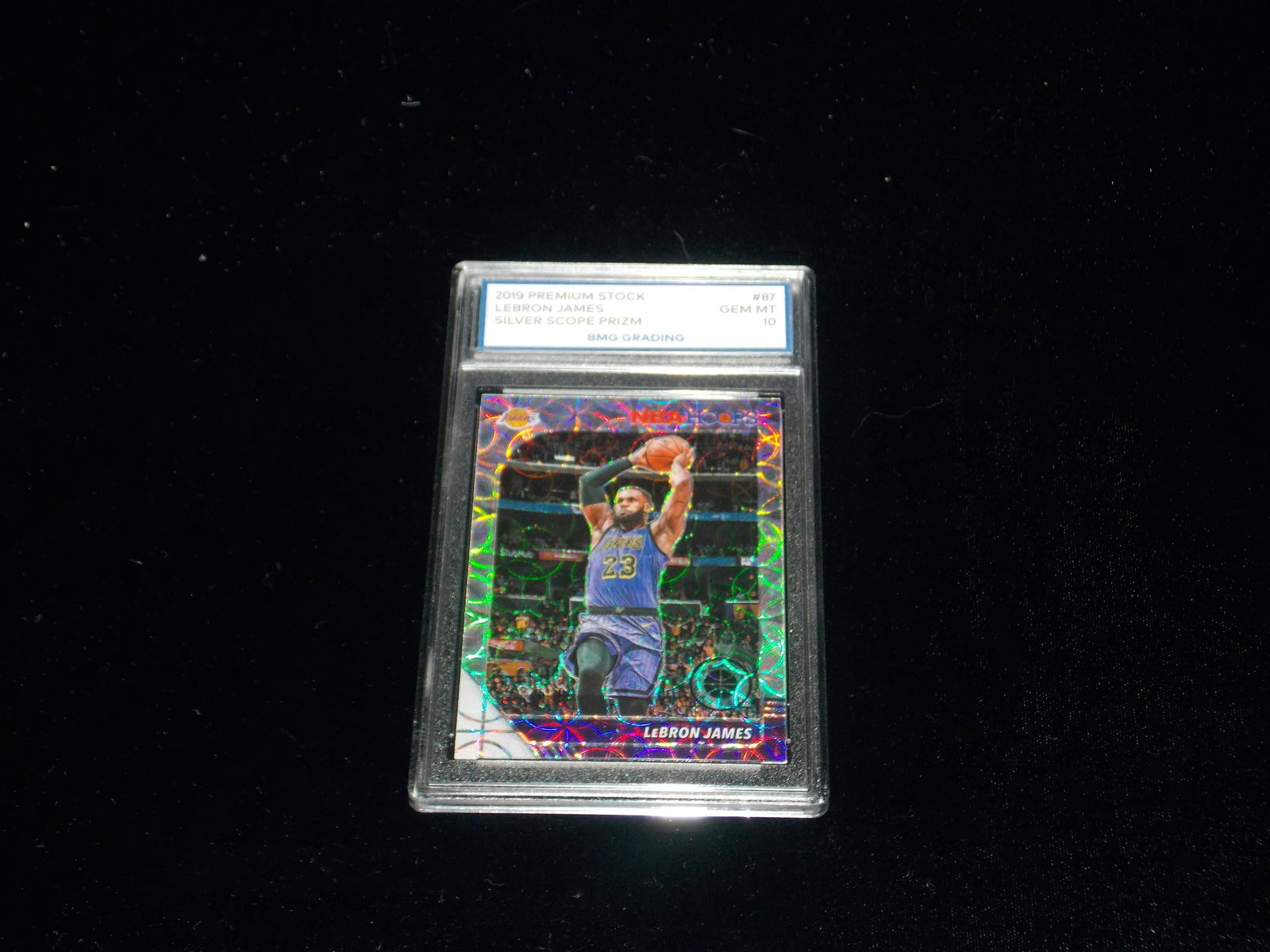 2019 Premium Stock, LEBRON JAMES, GEM MT 10 (1 of 1)
