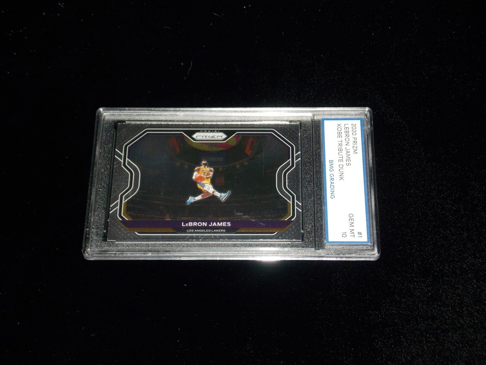 2020 Prizm, LEBRON JAMES, GEM MT 10 (1 of 1)